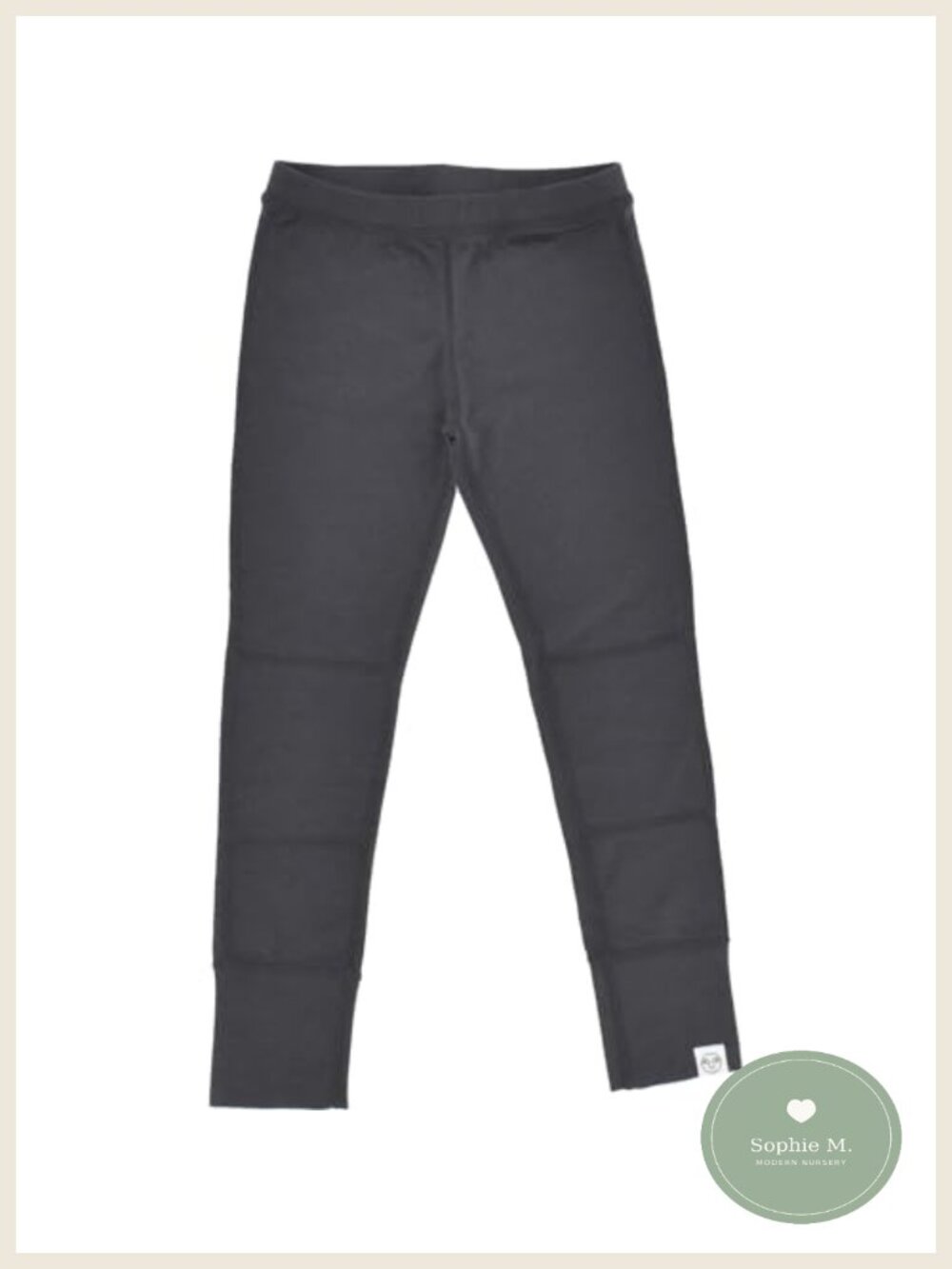 Kids Merino Wool Leggings Thermal Base Layer Bottoms - Picture 1 of 6
